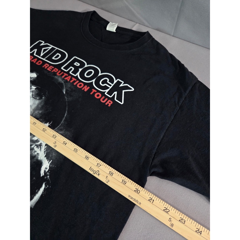 Kid Rock Shirt Adult Large Black Concert Tour Bad Reputation Band Tee 2002 - Picture 5 of 7